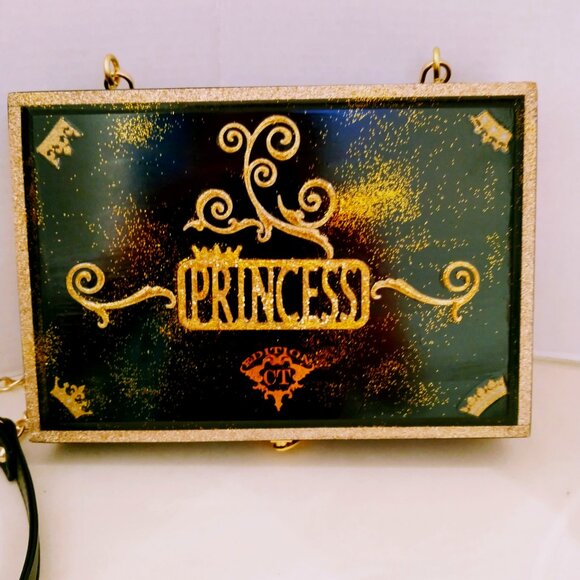 Original Suenos de Saundra Upcycled Black MY FATHER Cigar Box Purse - Picture 1 of 14